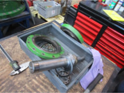 Inspection of a HALBERG RTDB 1000-76x2 gearbox