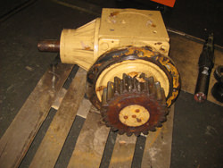 VOGEL LPF 5 S0 gearbox inspection