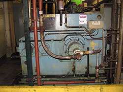 Service on a ASEA BROWN BOVERI gearbox