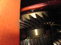 Inspection of a ASEA BROWN BOVERI gearbox