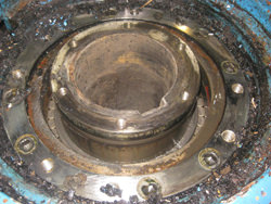 FLENDER B4-HV-12D gearbox repair