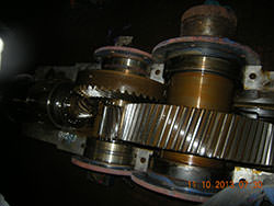 Reparatur einer FLENDER Getriebe