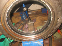 Reparation av en FLENDER växellåda