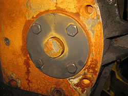 Repair of a KONE CRANES gearbox
