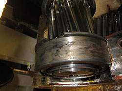 Inspection of a LOHMANN STOLTERFOHT gearbox