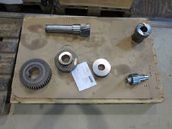 Inspection of a RADEMAKERS gearbox