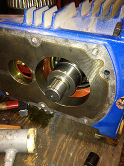 Reparatur einer ROSSI Getriebe