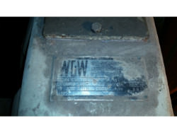 Repair gearbox of brand W.G.W. NK SDN 280