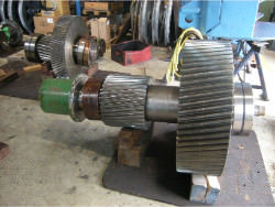 Service on a JSW gearbox