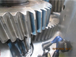 Inspection of a FLENDER SDOS 280 gearbox