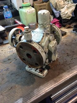 Inspection and repair of ITAYA GR CH204 gearbox