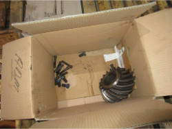 Inspection and repair of gearbox BIERENS K2A3-80