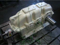 Inspection of a FLENDER KDN 250 gearbox