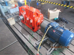 Inspection and repair of FLENDER T3-DH-9B gearbox