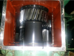 Inspection and repair of ASUG GDG 1265x8,9 gearbox