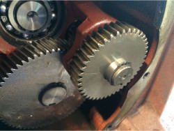 Inspection and repair of DEMAG 92-T gearbox