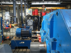 Inspection and repair of DEMAG 200 ZW/KR gearbox