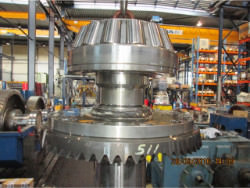 Inspection and repair of Chemineer 6-XHTN-60 gearbox
