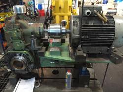 Inspection of a FLENDER Sonder 195 gearbox