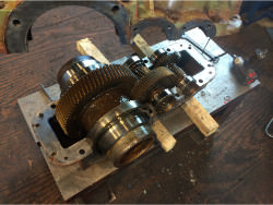 Inspection and repair of FLENDER Sonder 195 gearbox