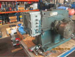 Inspection and repair of gearbox DAVID BROWN