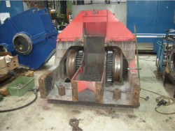 Inspection and repair on M.A.N. 08-208 gearbox