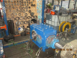 Inspection and repair of FLENDER B2-DH-8-A gearbox