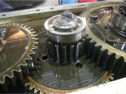 Gearbox repair of brand Flachgetriebe D22 gearbox