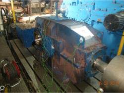 Inspection and repair of FLENDER KBH 400/S/So gearbox