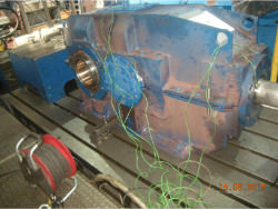 Inspection and repair of FLENDER KBH 400/S/So gearbox