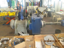 Inspection and repair on VALMET S2GH-451X gearbox