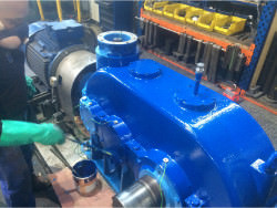Inspection and repair of gearbox BIERENS K2A3-70