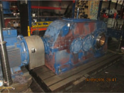 Repair gearbox of brand W.G.W. DKBH 1500/So