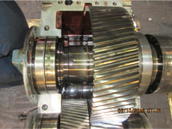 Inspection and repair of FLENDER PEAK 4280 gearbox