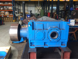 Inspection and repair of FLENDER B2-DH-14-C gearbox