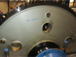 Inspection and repair of DEMAG 200 ZW/KR gearbox