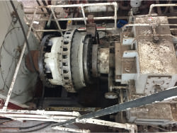 Inspection and repair on LOHMANN & STOLTERFOHT GAA-400-SN gearbox