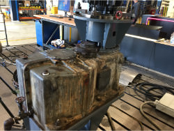 Repair of gearbox Kissling VDRU-550 LEM