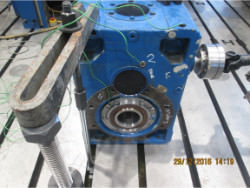 Inspection and repair on ROSSI RCI200U02V gearbox