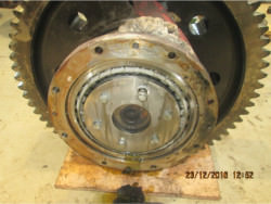 Inspection and repair on PHB 3 SG 710 II gearbox