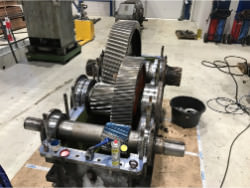 Inspection and repair on PWH 2-SG-900 gearbox