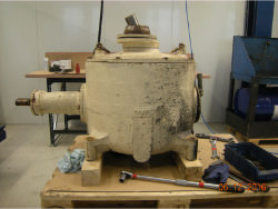 Inspection and repair of gearbox LOCKER-ROTEX