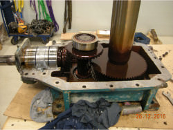 Repair of Brook Hansen QVRD2-CUN gearbox