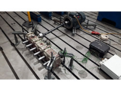 Inspection of a FLENDER Sond 154 gearbox repair