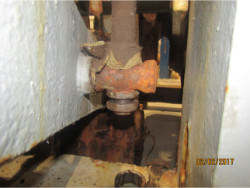 Inspection and repair on WGW ING 100/1000/3000 gearbox