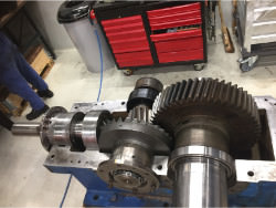 KEA 360 gearbox repair