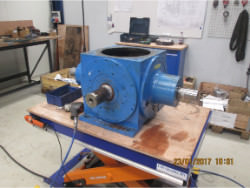 Inspection and repair of FLENDER SPL290 gearbox