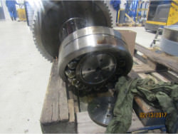 Inspection and repair on WGW AA-SCZ-600/2/S gearbox