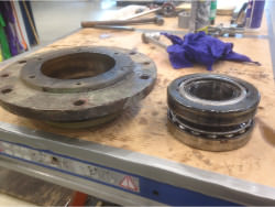 Inspection and repair of gearbox BIERENS DW15/26-Spec