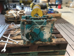 Repair of HANSEN RNA26-BN gearbox